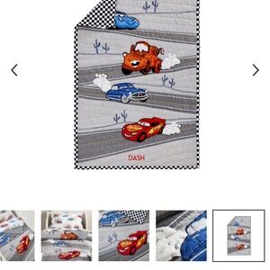 Pottery Barn Pixar Cars Quilt